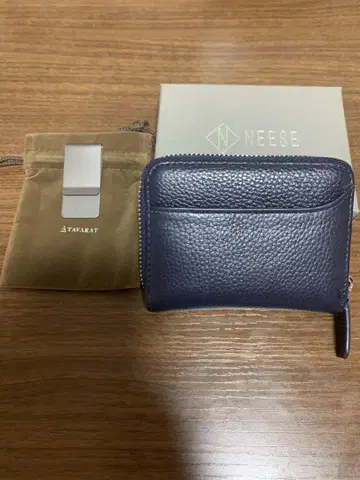 NEESE 지갑 + TAVARAT 머니 클립 2개 세트