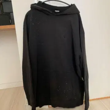 새상품급 TMT 데미지 가공 후드티
