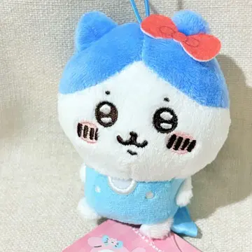 치이카와 (먼작귀) 하치와레 봉제 인형 키링 스트랩 콜라보 키티