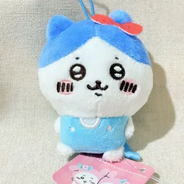 치이카와 (먼작귀) 하치와레 봉제 인형 키링 스트랩 콜라보 키티