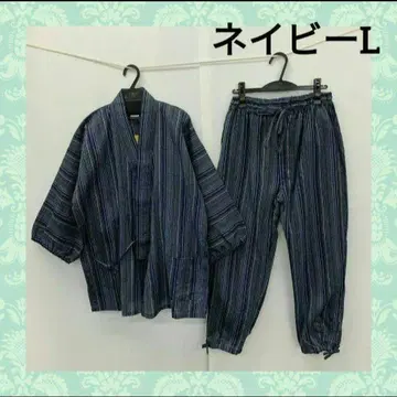 남성용 사마기/네이비/L 사이즈