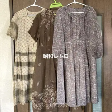 쇼와 레트로 원피스