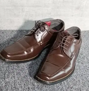 TAKEZOformen 브라운 레이스업 비즈니스 슈즈 26.0 EEE