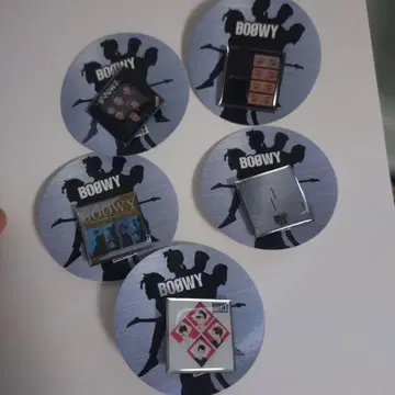 BOOWY 핀즈 캡슐 5개