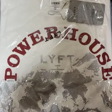 LYFT POWERHOUSE 콜라보 T셔츠 미개봉 새상품 S 사이즈