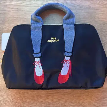 mis zapatos 숄더백 빨간색 신발 자수