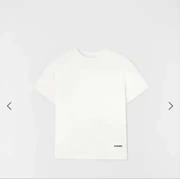 JIL SANDER 화이트 T셔츠