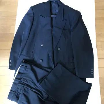 블랙 더블 예복 가을 겨울용 98-94-170 96AB5 인심 74cm