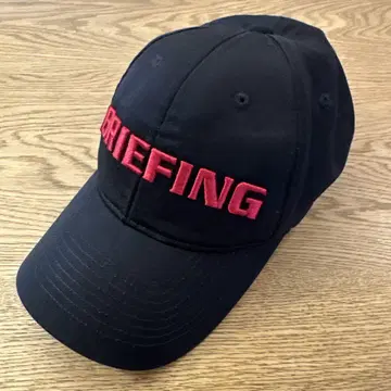 BRIEFING 블랙 캡 레어 블랙 레드