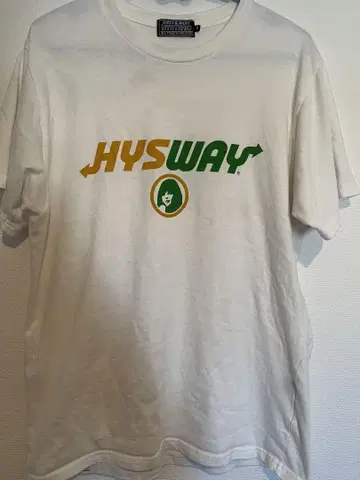 HYSTERIC 티셔츠 M 화이트 DIZZY & MILKY