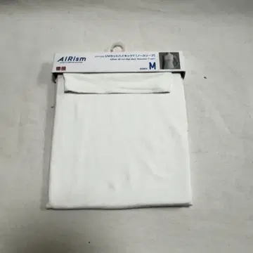 AIRism UV컷 하이넥 T 슬리브리스 M