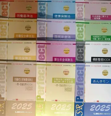 2025년판 LEC 사노리 문제집 안키몬 가로 총 12권