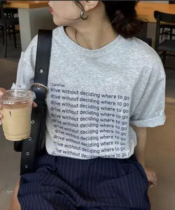 CIAOPANIC TYPY [ UNISEX ] 메시지 프린트 반팔 Tee