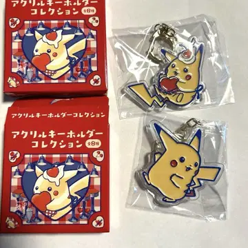 피카츄 다이너 아크릴 키링 컬렉션 2개