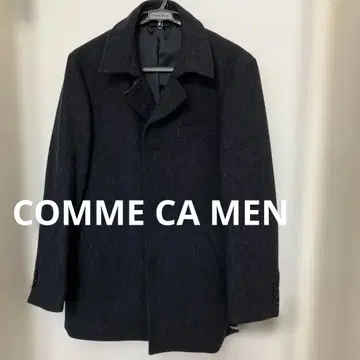 COMME CA MEN 울 피코트 M 사이즈 다크 그레이
