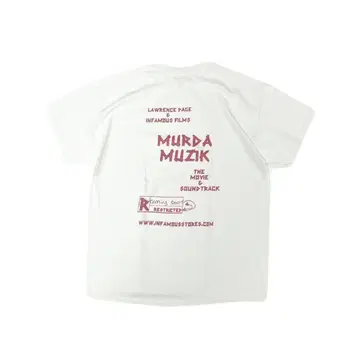 XL 데드스탁 Mobb Deep 몹 딥 프로모션 T 화이트