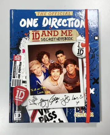 ONE DIRECTION ID AND ME SECRET NOTEBOOK