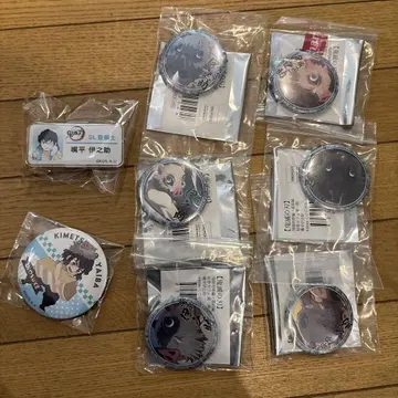 귀멸의 칼날 하시비라 이노스케 에마키 카페 캔뱃지 제비뽑기