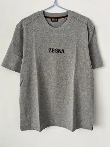 ZEGNA 새상품급 그레이 티셔츠