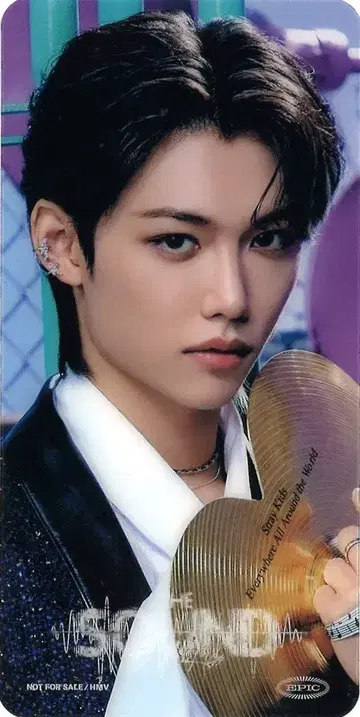 StrayKids THE SOUND FELIX 클리어 책갈피