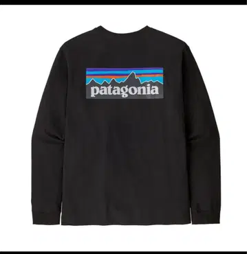 patagonia 롱T LONG-SLEEVED P-6 블랙
