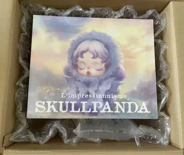 SKULLPANDALimpressionnisme 시리즈 봉제 인형 펜던트