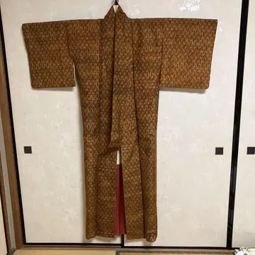 기모노 니가타현 도카마치 츠무기 (하나다 츠무기) 순수 실크