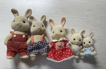 실바니안 패밀리 토끼 인형 세트