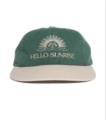 HELLO SUNRISE TwoTone Washed OG Logo Cap