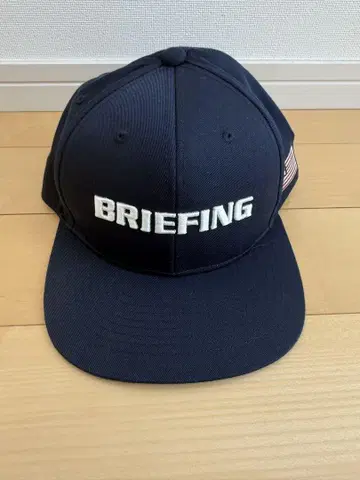 [미사용] BRIEFING 네이비 캡 BRG221M73