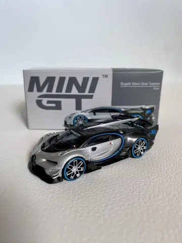MINI GT 1/64 부가티 비전 그랑 투리스모 실버