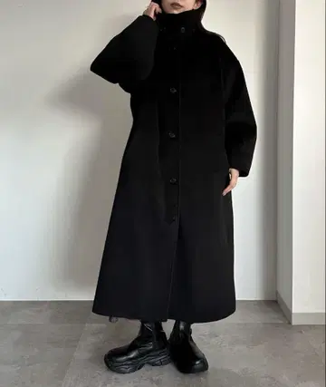 소매 코쿤 체스터 코트 apres jour mignon