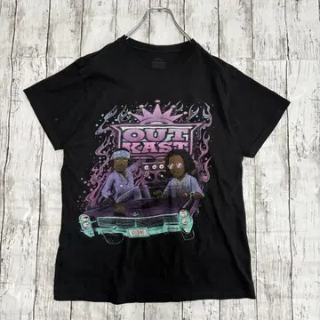 US 구제 의류 OUTKAST 아웃캐스트 hiphop 랩 티셔츠 M