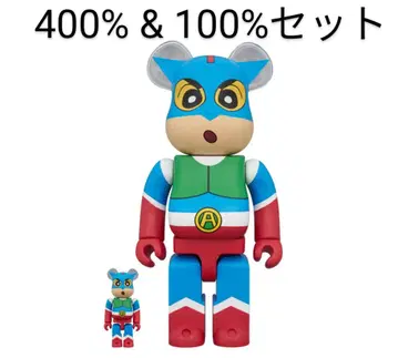 액션 가면 짱구 100% & 400% 베어브릭