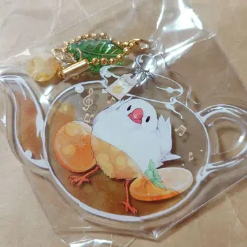 문조 아크릴 키링