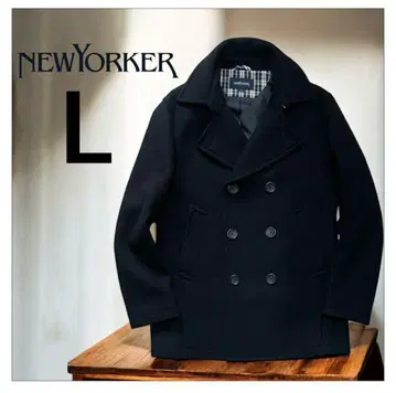 NEWYORKER 네이비 더블 브레스트 L 사이즈