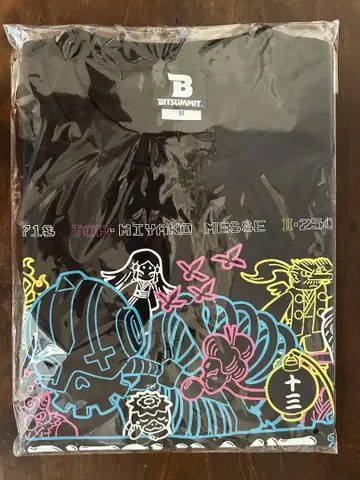 BitSummit 2025 오리지널 티셔츠 (M 사이즈/미사용)