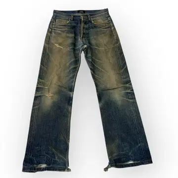 아페쎄 RUE DE FLEURUS 데님 팬츠 W29 데미지 가공