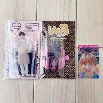 치네 유이 뒷면 Fab 아크릴 스탠드 Fest PULL UP 카드