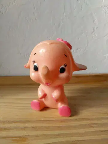 핑크 코끼리 캐릭터 인형
