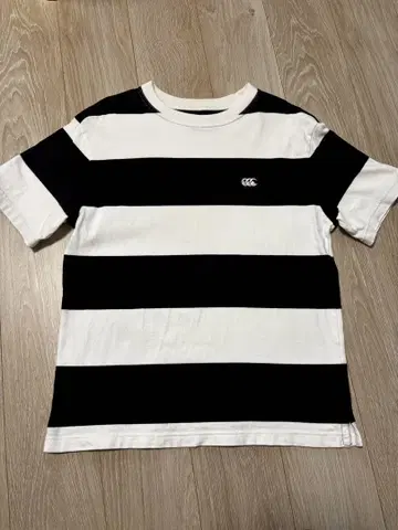 CANTERBURY 스트라이프 티셔츠 M