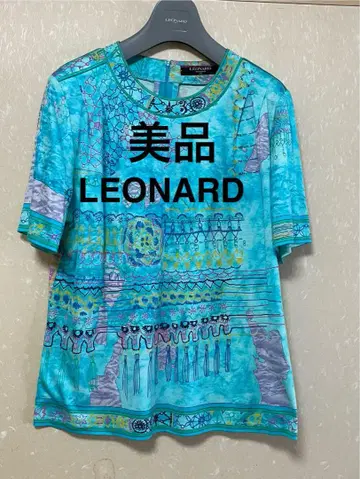 LEONARD 반팔 튜닉 파랑