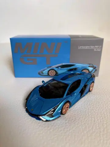 MINI GT 1/64 람보르기니 시안 FKP Blu Aegir