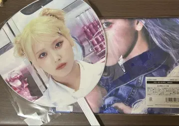 NMIXX 1st 콘서트 사후 판매 부채 슬로건 타월 지우