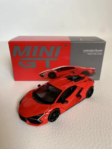 MINI GT 람보르기니 레부엘토 아란초 덕 루시드