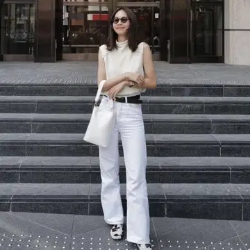 ZARA 비저블 심 니트 베스트