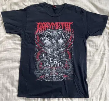 BABYMETAL 메탈리카 공연 기념 티셔츠 레어 XL