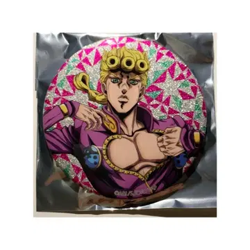 죠죠월드 JOJO WORLD 글리터 캔뱃지 죠르노