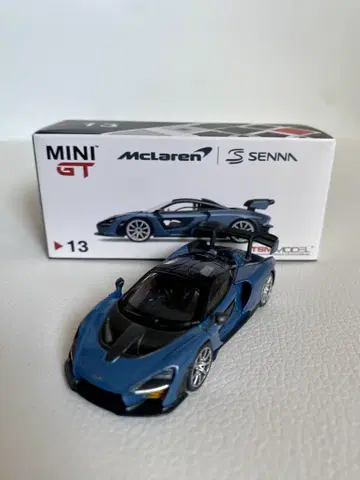 MINI GT 1/64 맥라렌 세나 빅토리 그레이