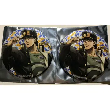 죠죠월드 JOJO WORLD 글리터 캔뱃지 쿠죠 죠타로 2개